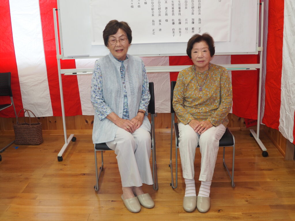 敬老者記念撮影の写真です。
