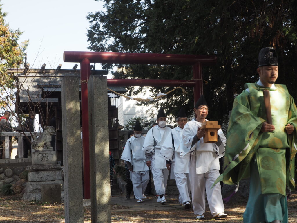 御厨神社：御田植え祭の写真です。