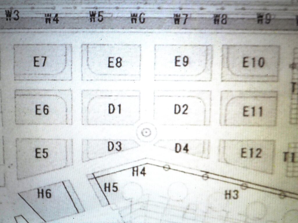 あしかがフラワーパーク:ローズガーデン拡大図の写真です。