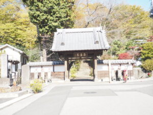 長林寺の山門の写真です。