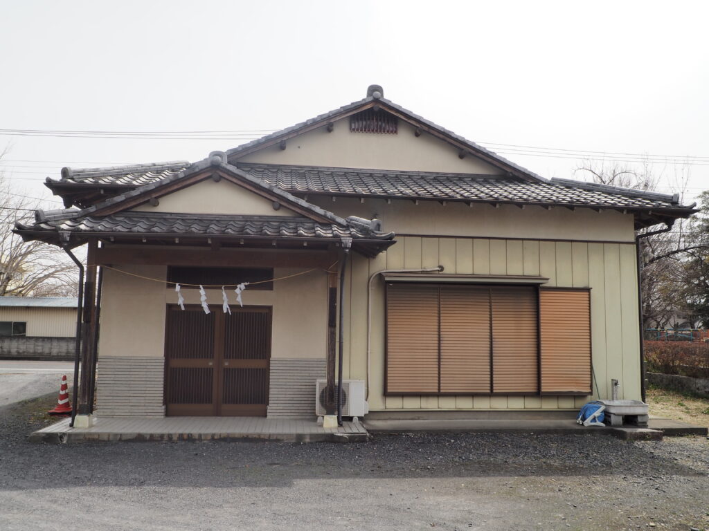 篠生神社：社務所の写真です。