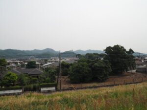 渡良瀬川河川敷と反対側の風景写真です。