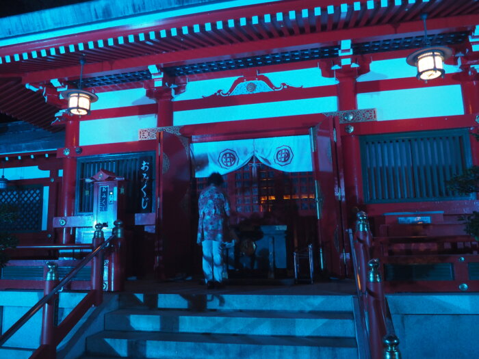 足利織姫神社：社殿の写真です。