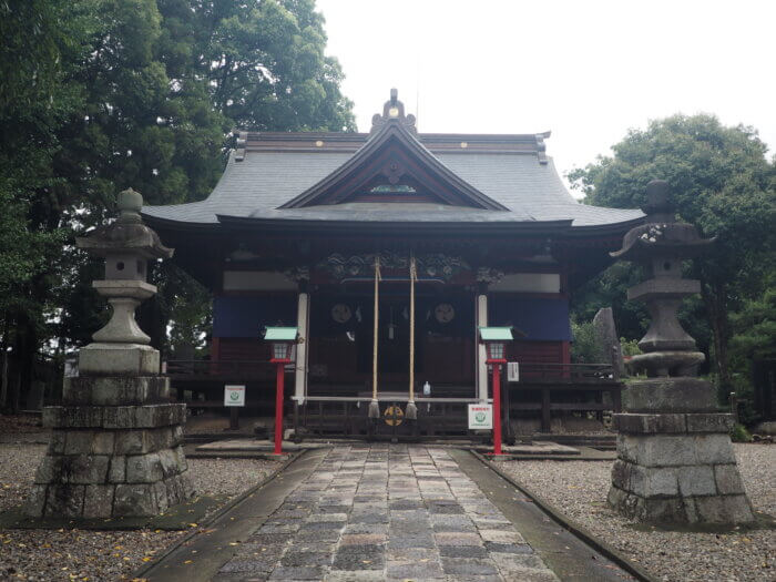 下野國一社八幡宮:社殿の写真です。