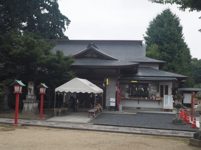 下野國一社八幡宮:社務所の写真です。