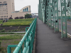 中橋側道の写真です。