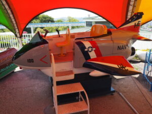 桐生が岡遊園地の小型遊具の写真です。