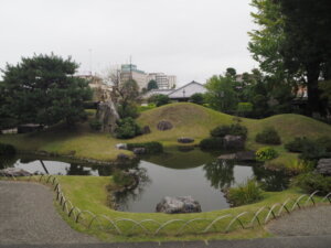 足利学校：南庭園の写真です。