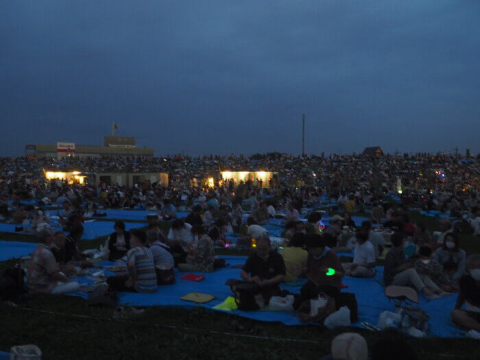 <2022>足利花火大会の写真です。