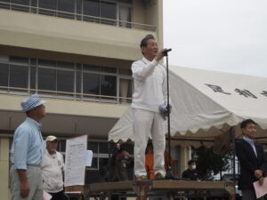 体育祭 開会式・閉会式の写真です。