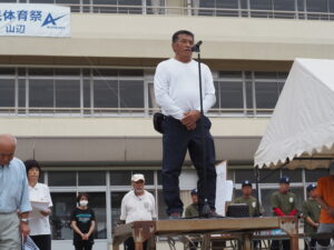 体育祭 開会式・閉会式の写真です。