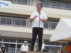 体育祭 開会式・閉会式の写真です。