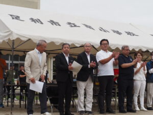体育祭 開会式・閉会式の写真です。