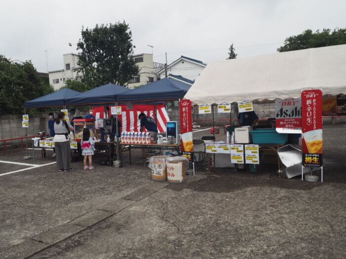 屋台:ドリンクコーナー写真です。