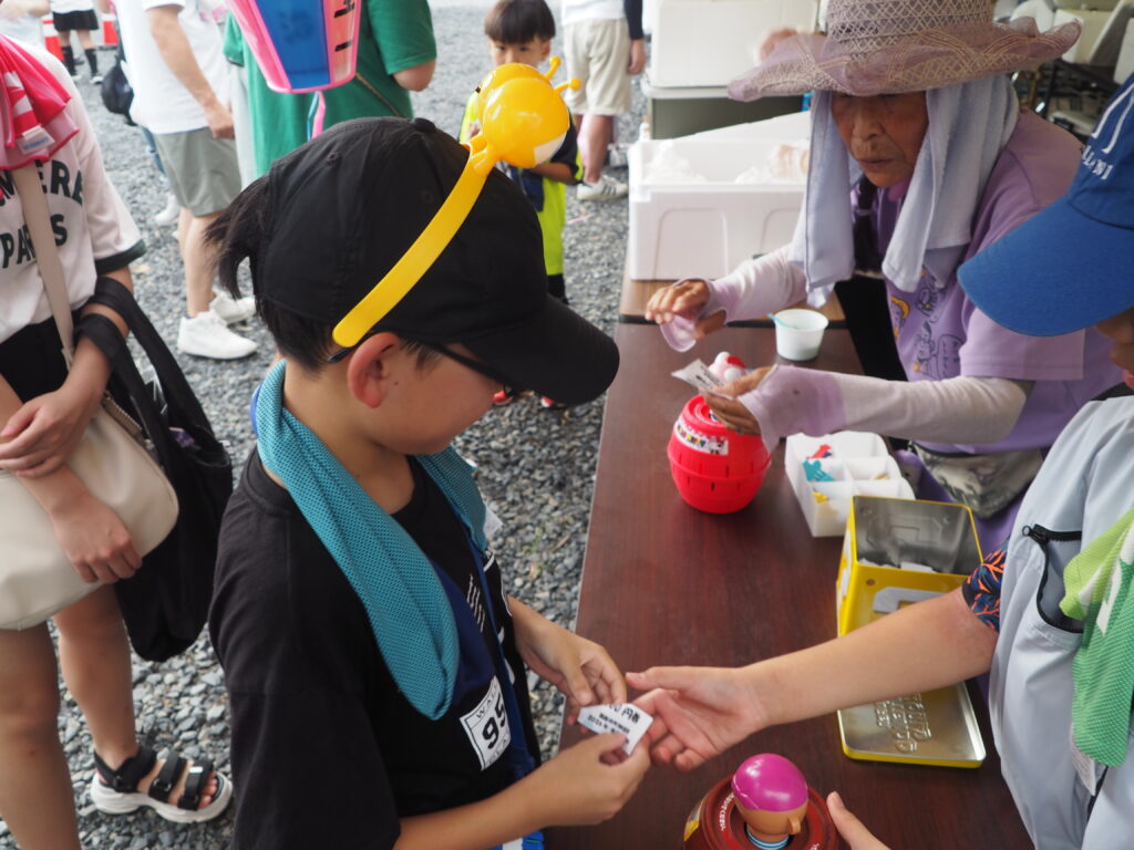 足利市西新井町自治会納涼祭：育成会の写真です。