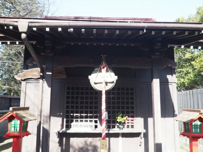 出世稲荷神社:社殿の写真です。
