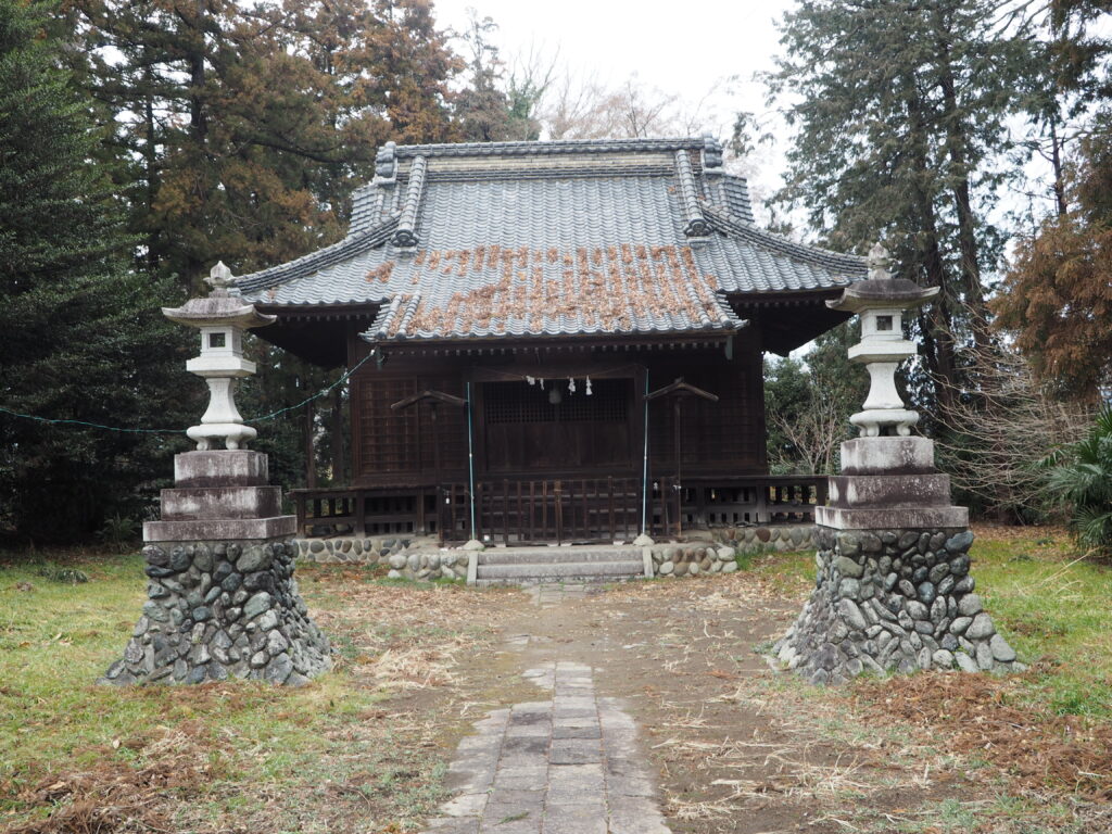太田市只上神社の写真です。