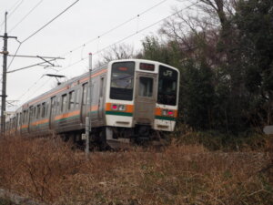 電車の写真です。