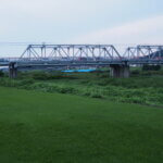 渡良瀬橋で、森高千里さんが歌ったところの写真です。