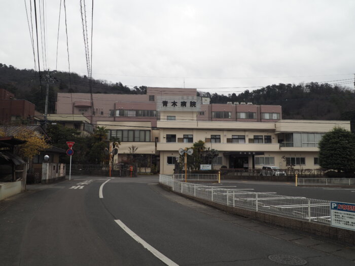 足利雷電神社へ向かう道の写真です。