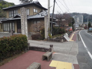 法玄寺から徳正寺入り口の写真です。