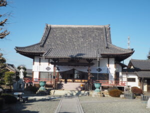 東光寺：本堂の写真です。