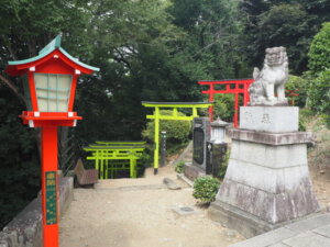 織姫神社：八木節コーナーの写真です。