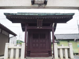 八雲神社：社殿の写真です。
