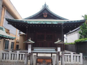 八雲神社 大門通りの写真です。