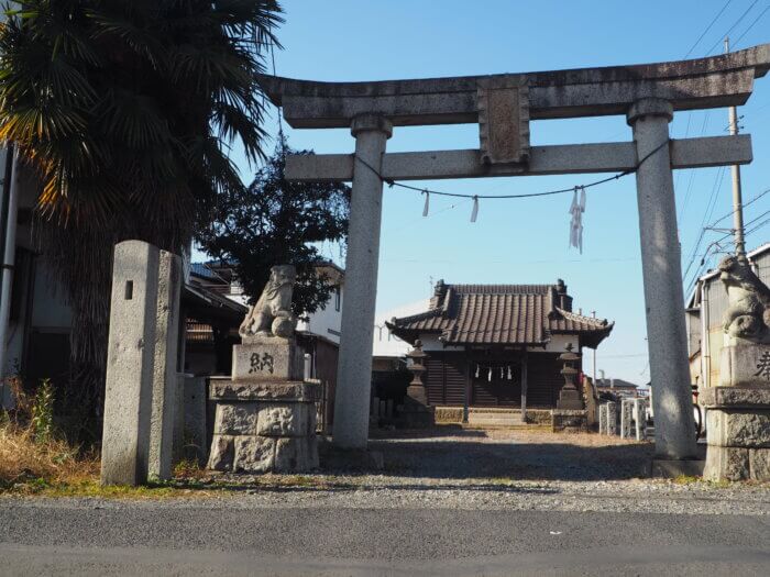 八雲神社(足利市五十部町)の写真です。