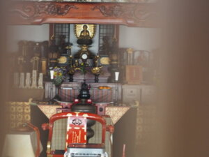 養源寺：御本尊の写真です。