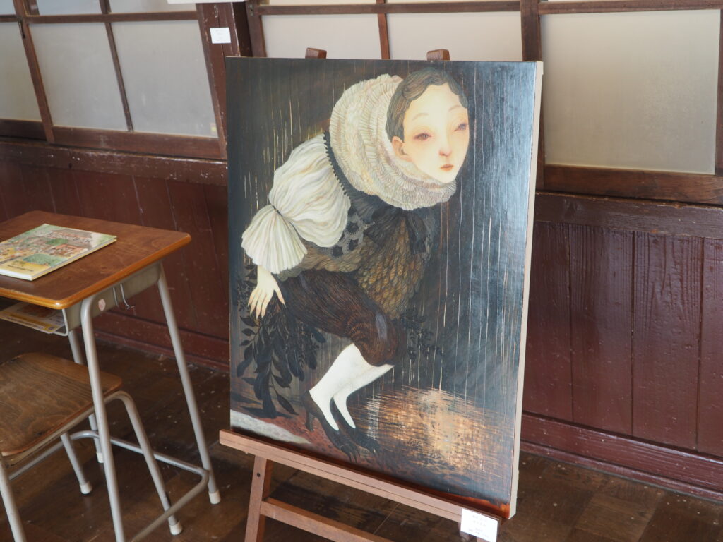 横井まい子個展の作品の写真です。