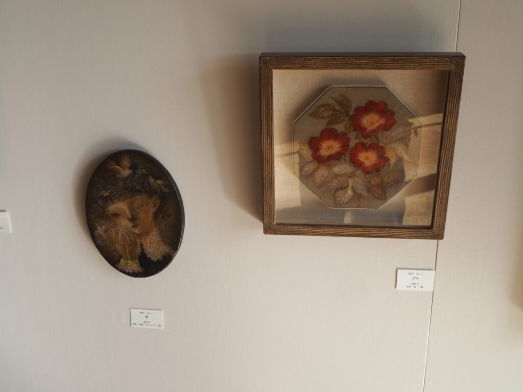 横井まい子個展の作品の写真です。