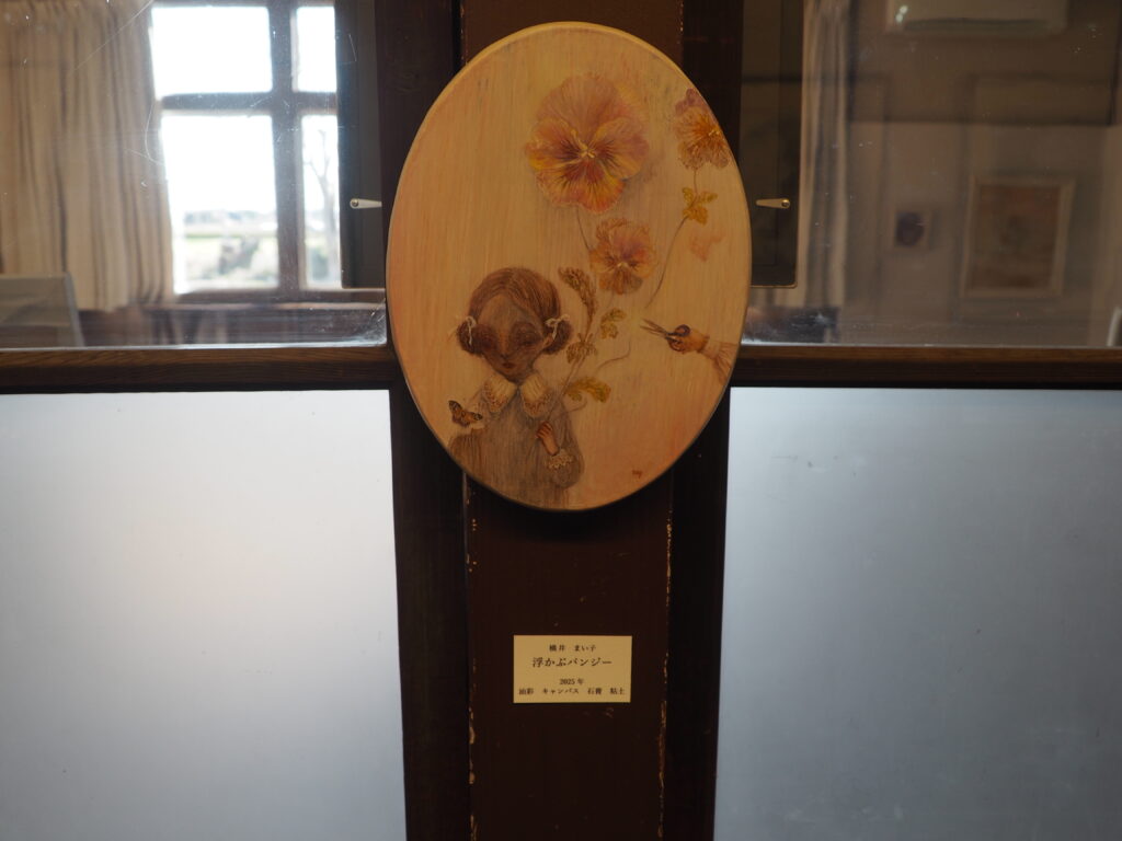 横井まい子個展の作品の写真です。