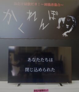 ヤングヤング夏祭り：お化け屋敷の写真です。