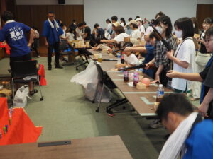 ヤングヤング夏祭り：射的の写真です。