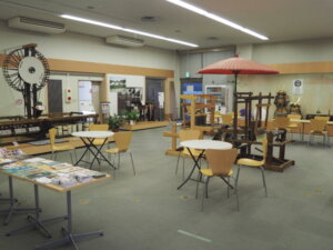 足利まちなか遊学館内の写真です。