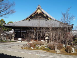 足利三十三観音霊場巡り：善徳寺本堂の写真です。