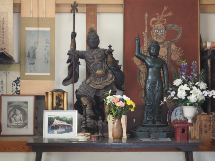 常念寺:毘沙門天の写真です。